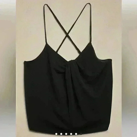 Banana Republic TWIST-FRONT CREPE CAMISOLE - Picture 3 of 3
